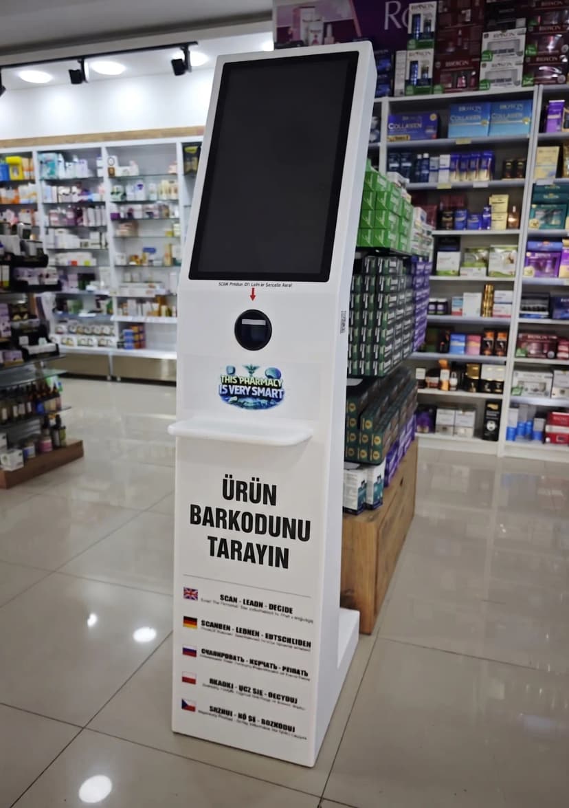 Akıllı Eczane Kiosk Cihazı